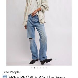 Free People Holly bootcut jeans / Cambridge